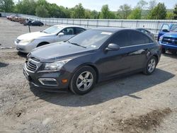 Salvage cars for sale from Copart Grantville, PA: 2015 Chevrolet Cruze LT