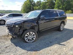 Salvage cars for sale at Concord, NC auction: 2021 Chevrolet Suburban K1500 High Country