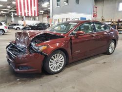 Salvage cars for sale at Blaine, MN auction: 2015 Ford Fusion SE Hybrid