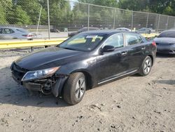 Salvage cars for sale from Copart Waldorf, MD: 2012 KIA Optima Hybrid