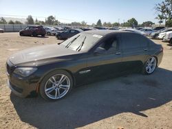 Salvage cars for sale from Copart San Martin, CA: 2012 BMW 750 LI