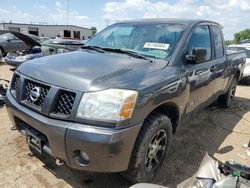 Salvage cars for sale at Elgin, IL auction: 2005 Nissan Titan XE