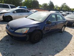 Salvage cars for sale from Copart Madisonville, TN: 2004 Honda Accord LX