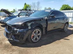 Salvage cars for sale at Bowmanville, ON auction: 2019 Maserati Levante Sport