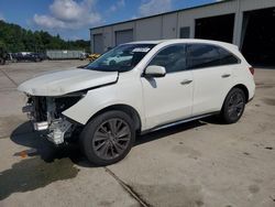 Salvage cars for sale at Gaston, SC auction: 2017 Acura MDX Technology