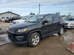 Salvage cars for sale at Pekin, IL auction: 2020 Jeep Compass Latitude