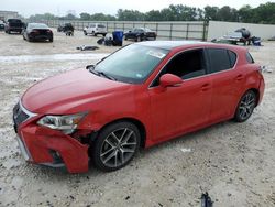 Salvage cars for sale from Copart New Braunfels, TX: 2015 Lexus CT 200