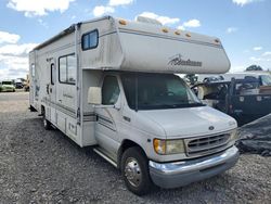 Salvage trucks for sale at Sikeston, MO auction: 1999 Ford Econoline E450 Super Duty Cutaway Van RV