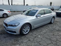 Salvage cars for sale from Copart Van Nuys, CA: 2018 BMW 740 I