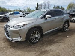Salvage cars for sale from Copart Bowmanville, ON: 2022 Lexus RX 450H