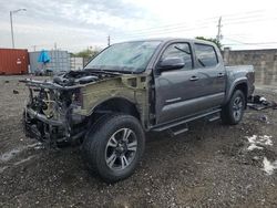 Salvage cars for sale from Copart Homestead, FL: 2018 Toyota Tacoma Double Cab