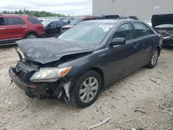 Salvage cars for sale at Franklin, WI auction: 2007 Toyota Camry Hybrid