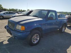 Salvage cars for sale at Cahokia Heights, IL auction: 2001 Ford Ranger