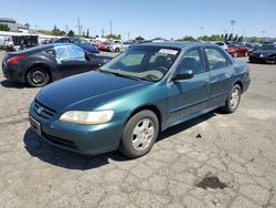Salvage cars for sale from Copart Vallejo, CA: 2002 Honda Accord EX