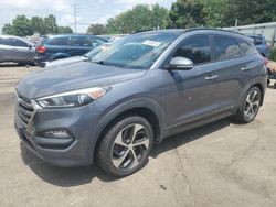 Salvage cars for sale from Copart Moraine, OH: 2016 Hyundai Tucson Limited