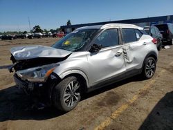 Salvage cars for sale at Woodhaven, MI auction: 2019 Nissan Kicks S
