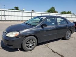 Toyota salvage cars for sale: 2003 Toyota Corolla CE