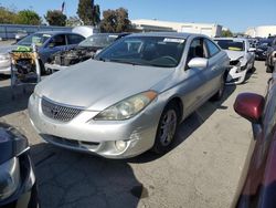 Salvage cars for sale at Martinez, CA auction: 2004 Toyota Camry Solara SE