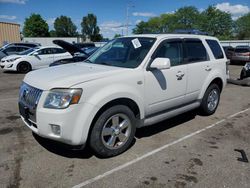 Salvage cars for sale from Copart Moraine, OH: 2009 Mercury Mariner Premier