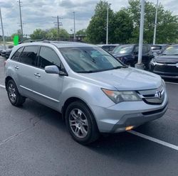 Salvage cars for sale from Copart Columbia Station, OH: 2007 Acura MDX Technology