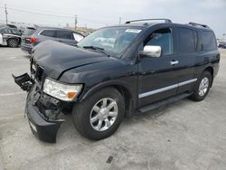 Salvage cars for sale from Copart Sun Valley, CA: 2006 Infiniti QX56