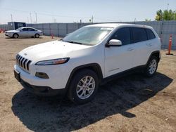 Salvage cars for sale at Greenwood, NE auction: 2016 Jeep Cherokee Latitude