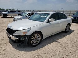 Salvage cars for sale at Houston, TX auction: 2010 Hyundai Genesis 4.6L