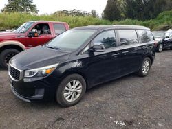 Salvage cars for sale from Copart Kapolei, HI: 2018 KIA Sedona LX