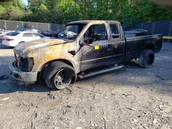 Salvage cars for sale at Waldorf, MD auction: 2010 Ford F250 Super Duty