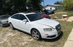 Audi salvage cars for sale: 2008 Audi A6 3.2