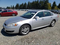 Salvage cars for sale at Graham, WA auction: 2013 Chevrolet Impala LTZ