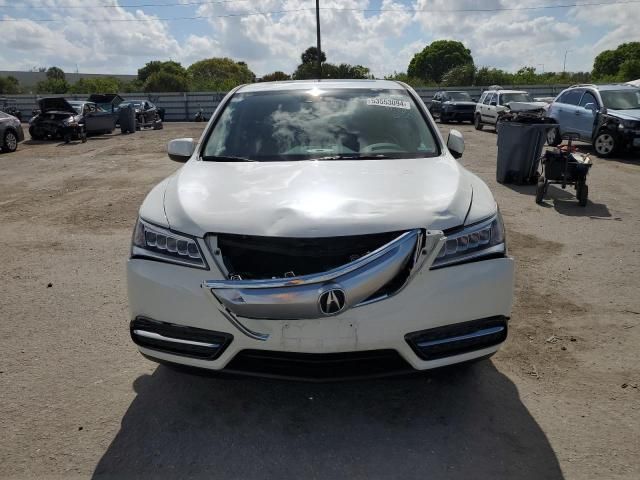 2014 Acura MDX Technology