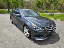 Salvage cars for sale from Copart North Billerica, MA: 2014 Mercedes-Benz E 350 4matic