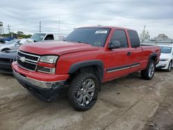 Salvage cars for sale from Copart Chicago Heights, IL: 2006 Chevrolet Silverado K1500