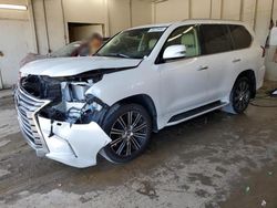 Salvage cars for sale at Madisonville, TN auction: 2019 Lexus LX 570