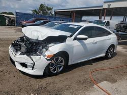 Salvage cars for sale from Copart Riverview, FL: 2017 Honda Civic LX