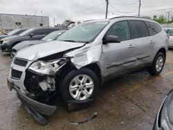 Salvage cars for sale at Chicago Heights, IL auction: 2012 Chevrolet Traverse LS