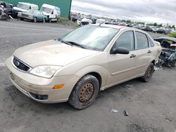 Salvage cars for sale from Copart Montreal Est, QC: 2007 Ford Focus ZX4