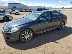 Salvage cars for sale at Colorado Springs, CO auction: 2008 Lexus GS 350
