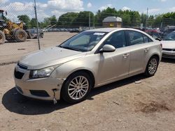 Salvage cars for sale from Copart Chalfont, PA: 2012 Chevrolet Cruze ECO