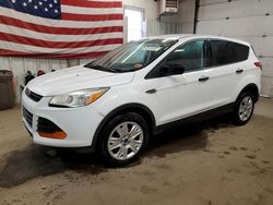 Salvage cars for sale from Copart Lyman, ME: 2016 Ford Escape S