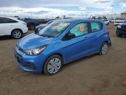 Salvage cars for sale at Brighton, CO auction: 2018 Chevrolet Spark LS