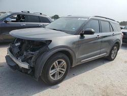 Salvage cars for sale at San Antonio, TX auction: 2020 Ford Explorer XLT