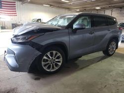 Salvage cars for sale at Franklin, WI auction: 2021 Toyota Highlander Limited