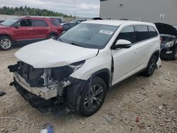 Salvage cars for sale at Franklin, WI auction: 2019 Toyota Highlander LE