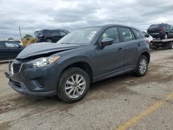 Salvage cars for sale at Wichita, KS auction: 2015 Mazda CX-5 Sport