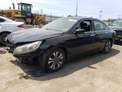 Salvage cars for sale at Chicago Heights, IL auction: 2013 Honda Accord LX