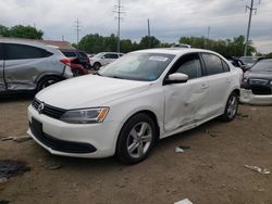 Salvage cars for sale from Copart Columbus, OH: 2012 Volkswagen Jetta TDI