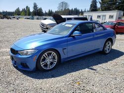 Salvage cars for sale at Graham, WA auction: 2016 BMW 435 XI