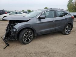 Salvage cars for sale at London, ON auction: 2018 Nissan Rogue Sport S